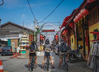 Cycling in Penang