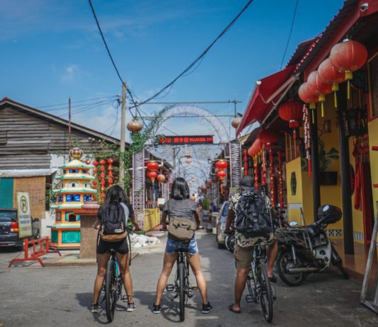 Cycling in Penang