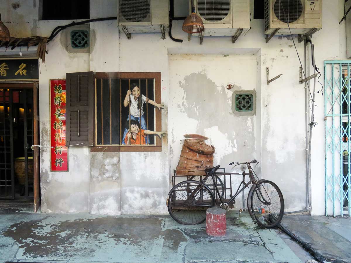 I Want Pau Mural - Penang Food Guide