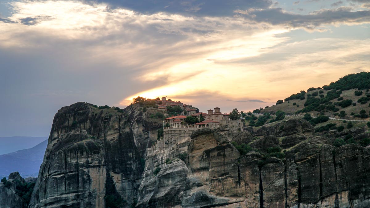 Sunrise in Meteora - Greece Budget Itinerary