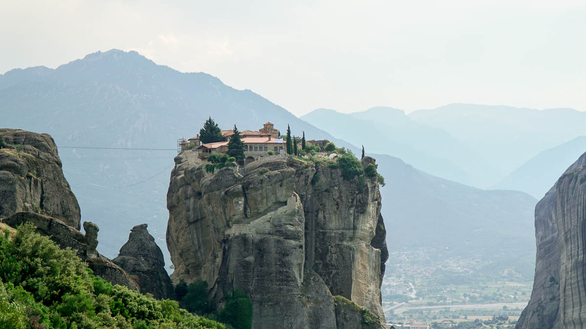 Holy Trinity in Meteora - Greece Budget Itinerary
