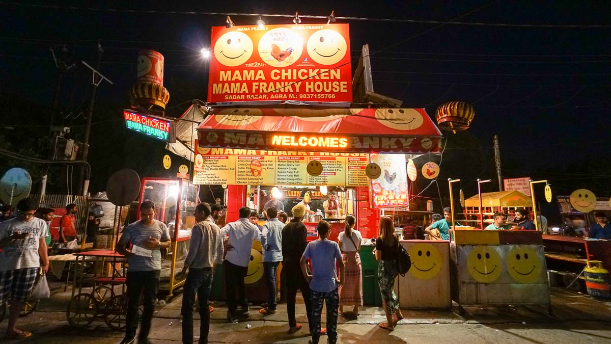 Pollo Agra Mama-Itinerario de 1 semana en India