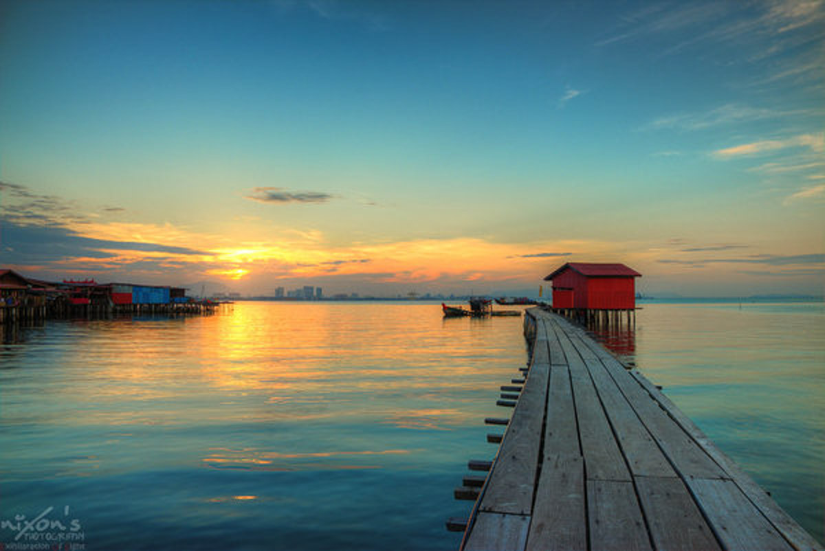 Clan Jetty Sunrise - Best Kept Secrets of Penang