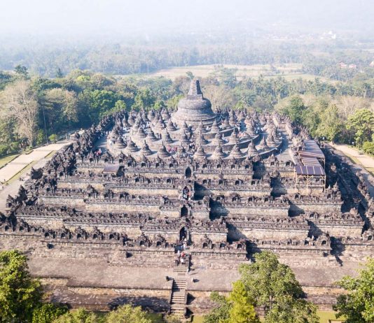 Featured - Borobudur Temple Drone - Indonesia