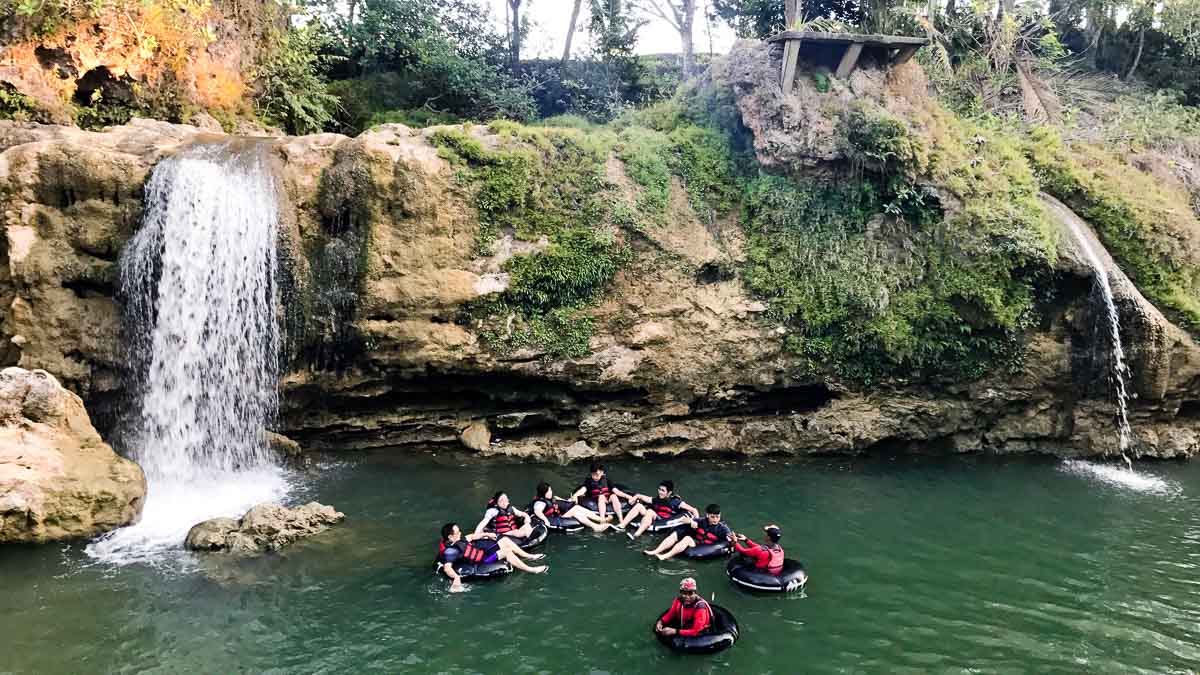 Goa Pindul tubing in river - Yogyakarta Itinerary