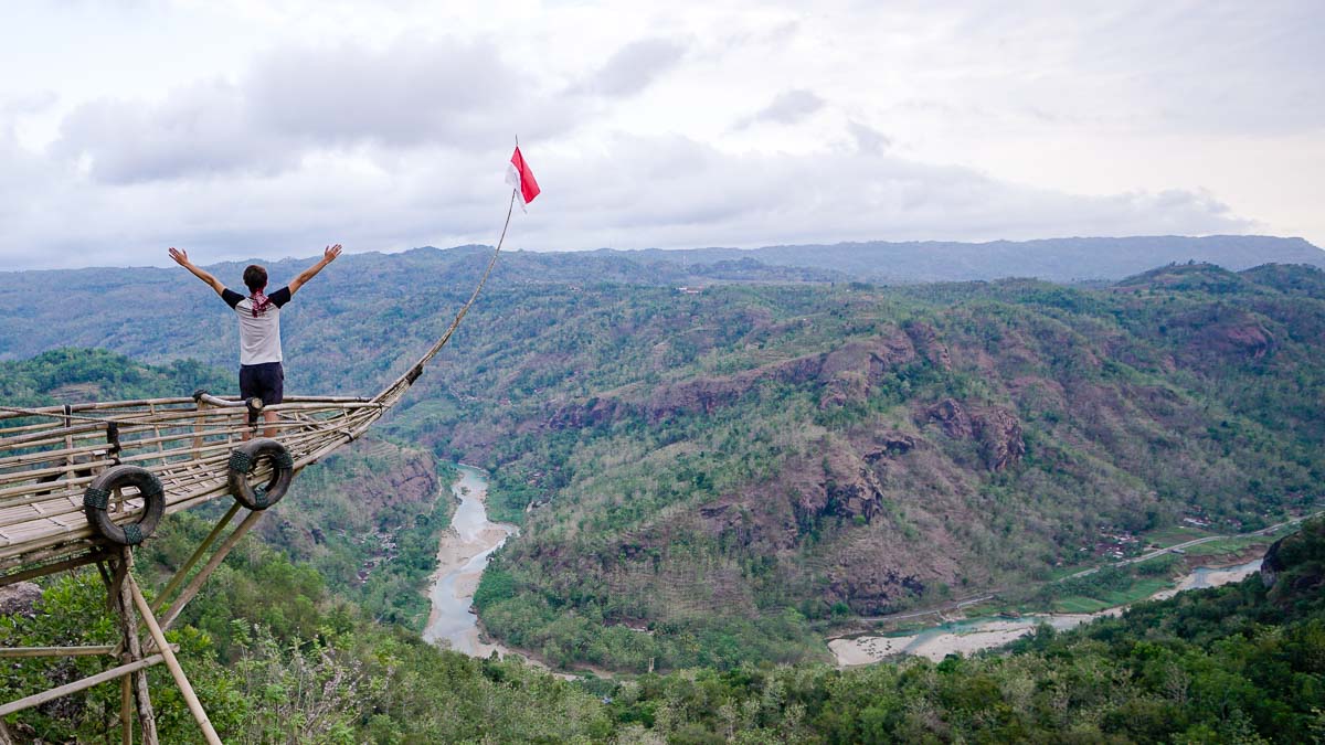 Jurang Tembelan Man - Yogyakarta Itinerary