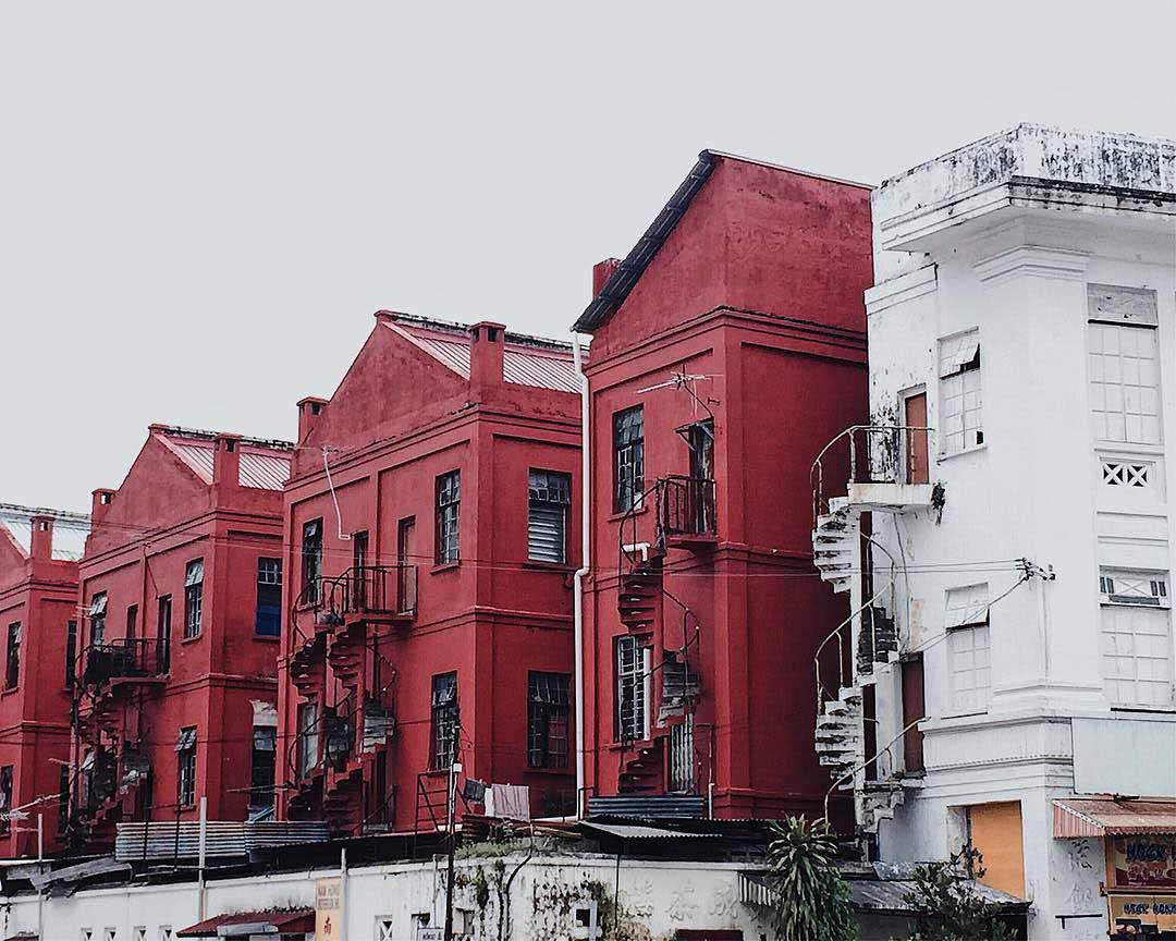 Red and White Shophouses of Ipoh - Low-Key Destinations in asia