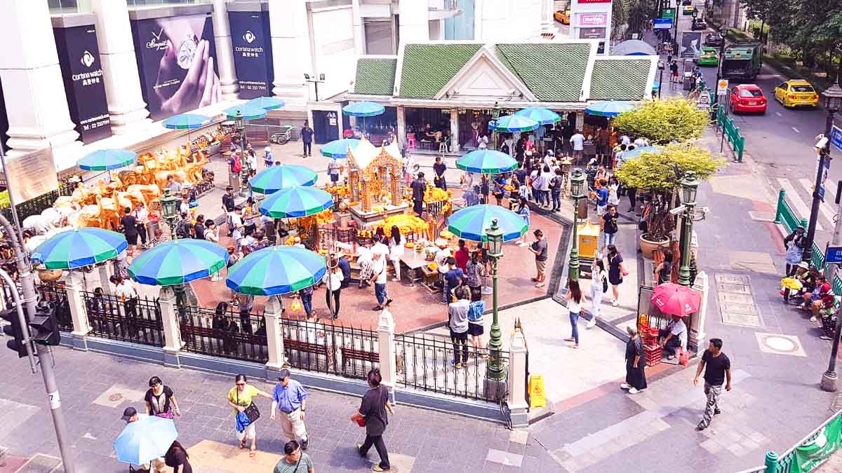 Erawan Shrine Bangkok - Budget Hack: Non-Peak Travel