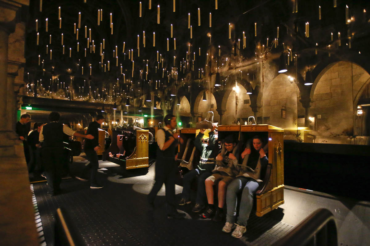 Harry Potter and the Forbidden Journey - Roller Coasters for Thrill-Seekers