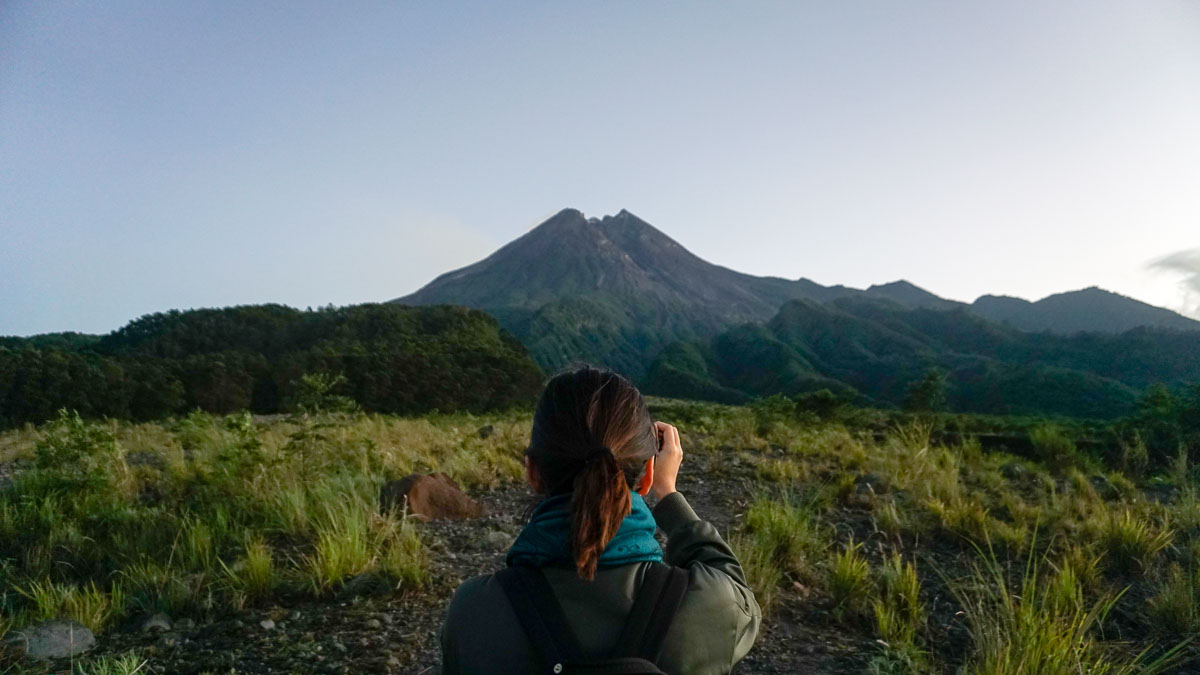 Merapi with human head - Yogyakarta Itinerary