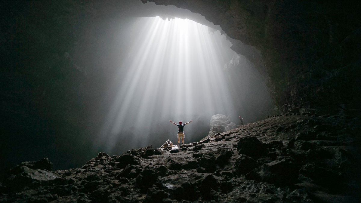 Jomblang Heaven's Light - Photo spots in Yogyakarta