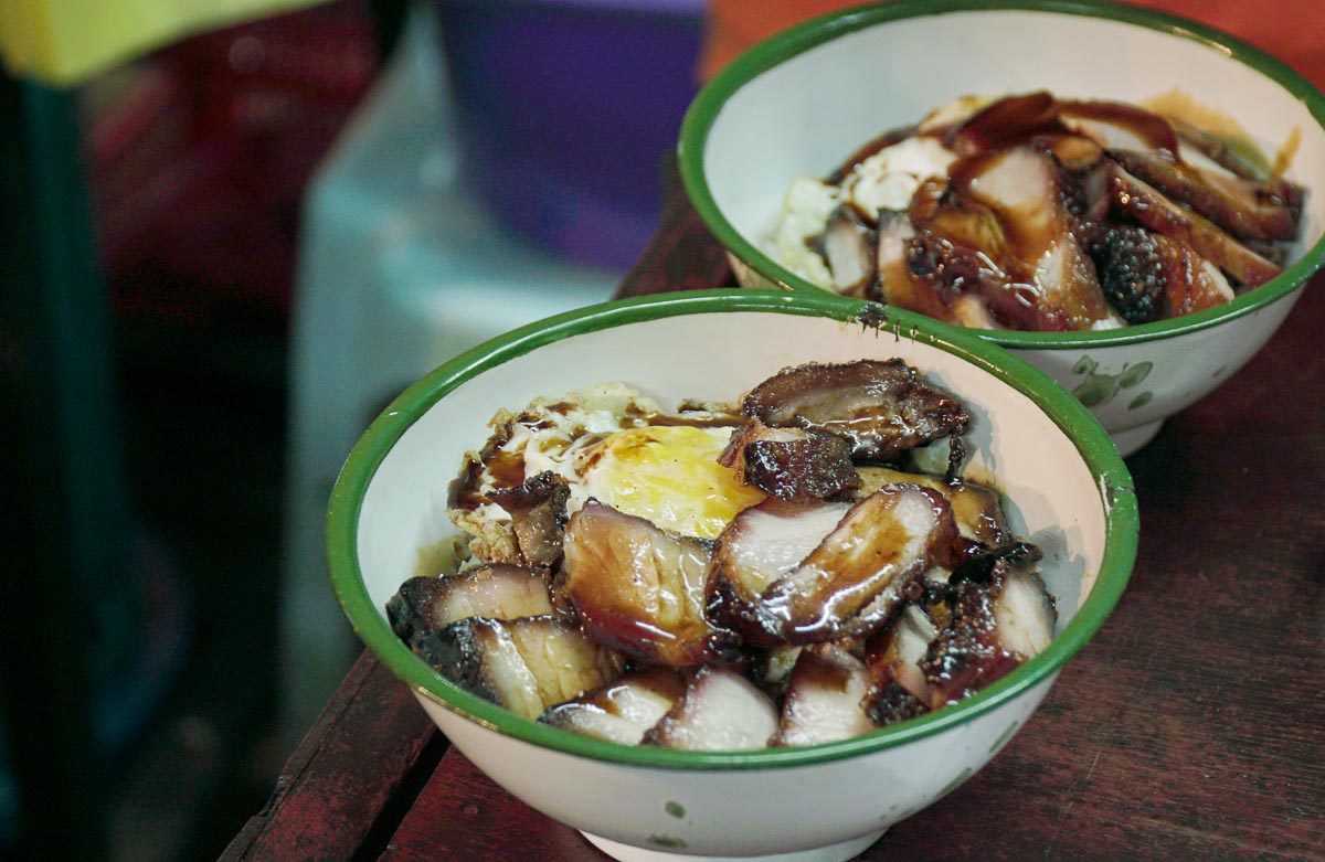 333 Charcoal Char Siew Rice - Things to eat in Kuching