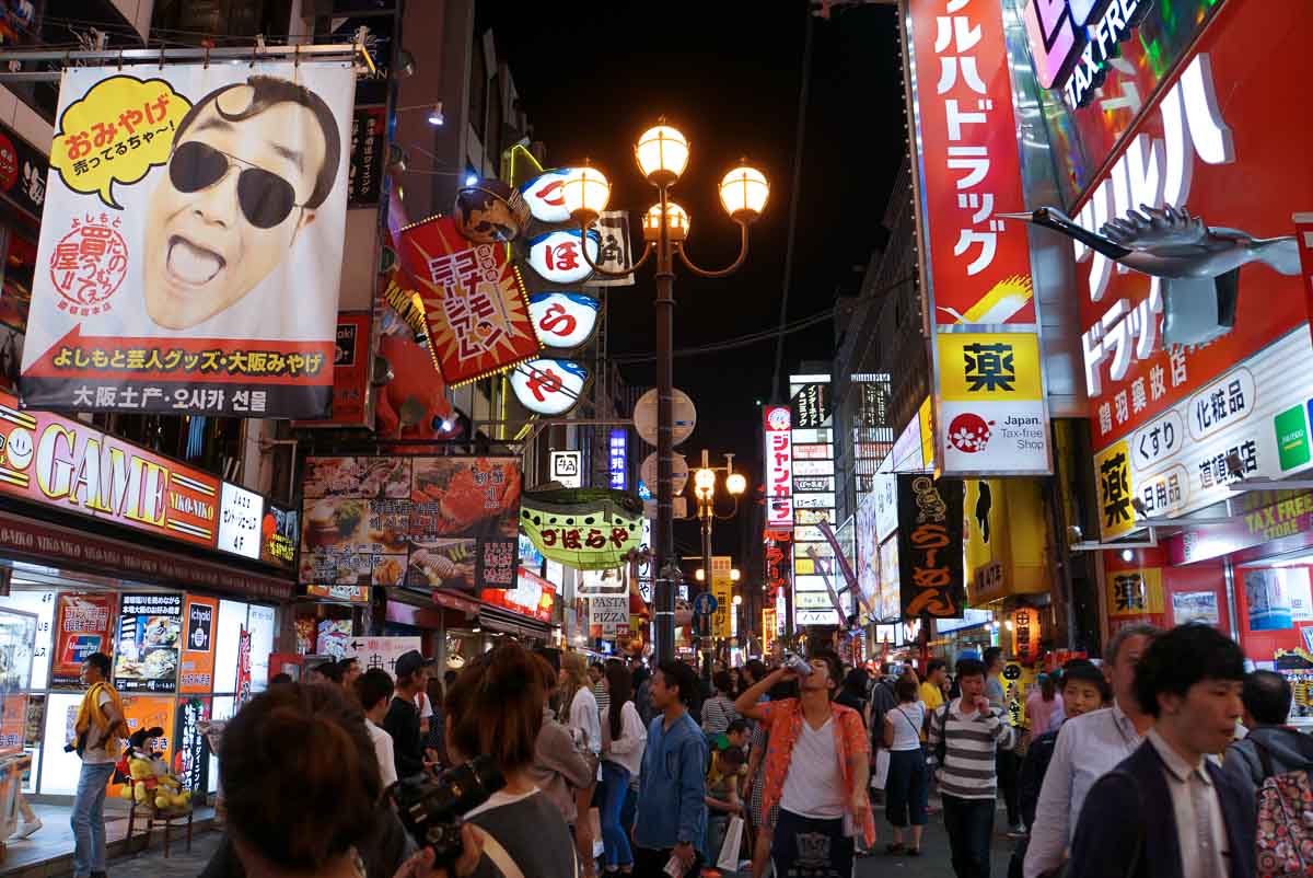 Dotonbori - JR Pass Japan Budget Guide (Tokyo to Osaka)