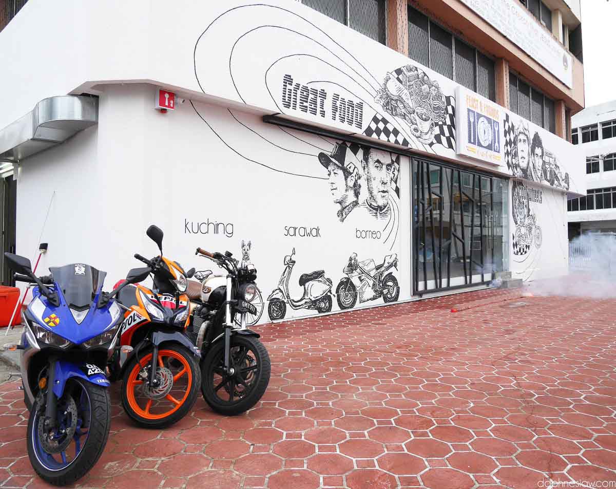 Feast and Furious Shop Front - Things to eat in Kuching 