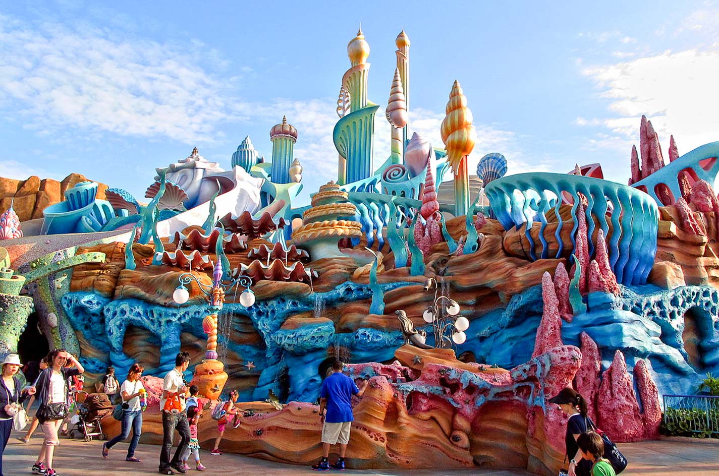 Tokyo Disneysea Mermaid Lagoon - Backpacking in Japan Itinerary with the JR Pass