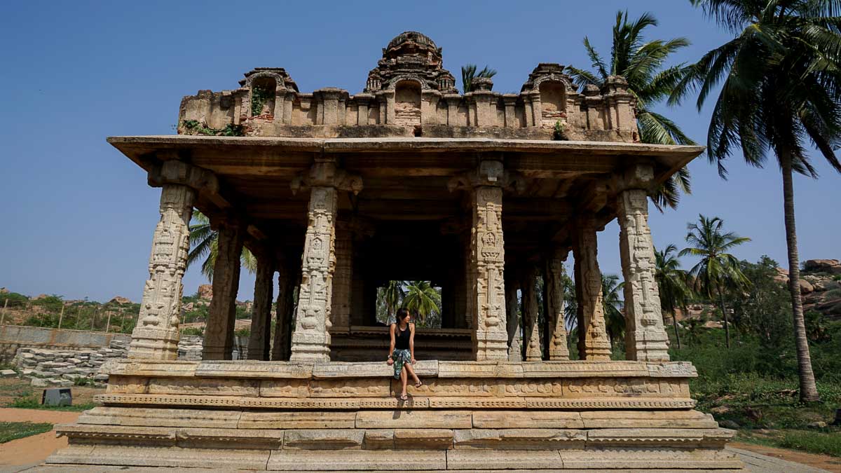 Hampi old temple - Karnataka India Itinerary