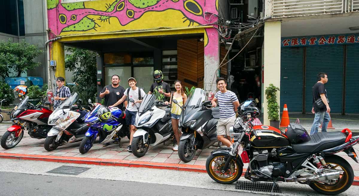 Motorcycle Tour -Taipei Itinerary
