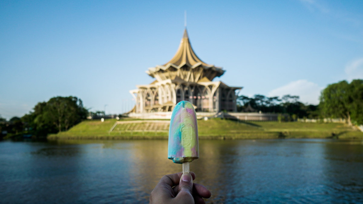 Paddlepop at Waterfront - Kuching Itinerary