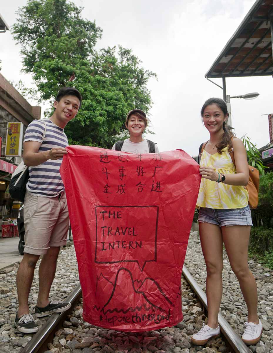 Shifen Sky Lantern - Taipei Itinerary