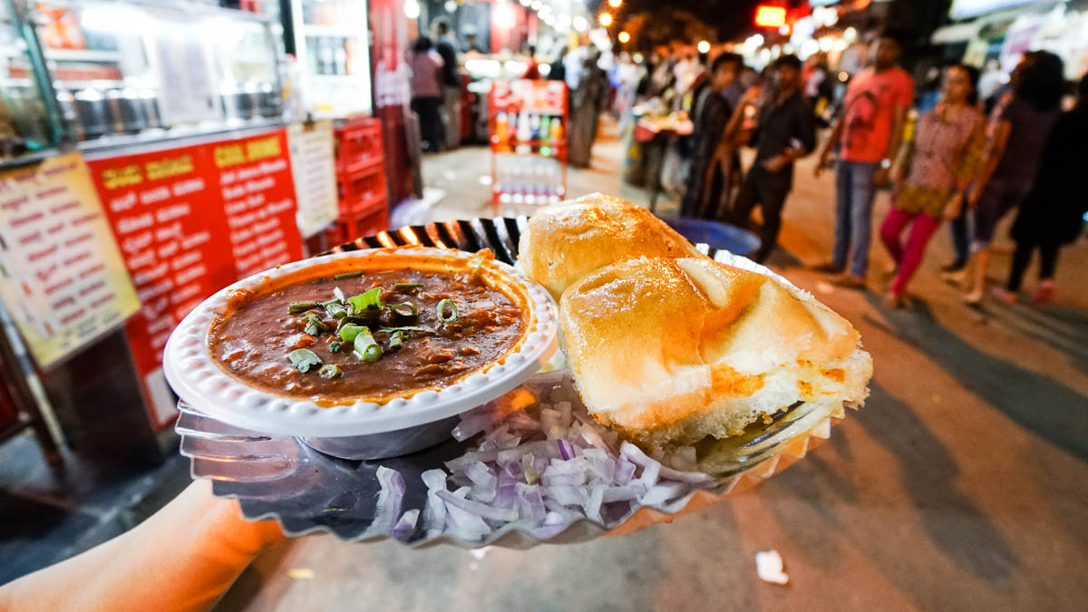 vv Puram Pav Bhaji - India Itinerary