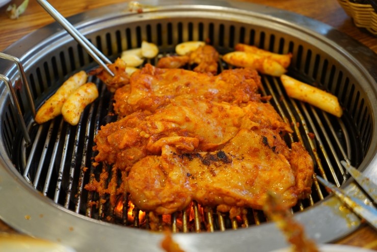 Dak-galbi from Arisu - Nami Island