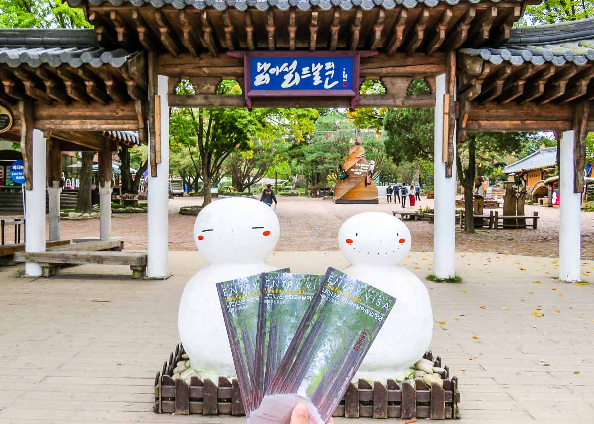 Entrance and Tickets at Nami Island - Nami Island