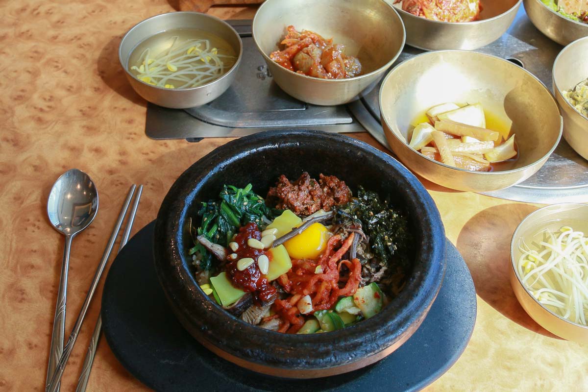 Gogung Dolsot Bibimbap Jeonju - Korea Itinerary Korail Pass