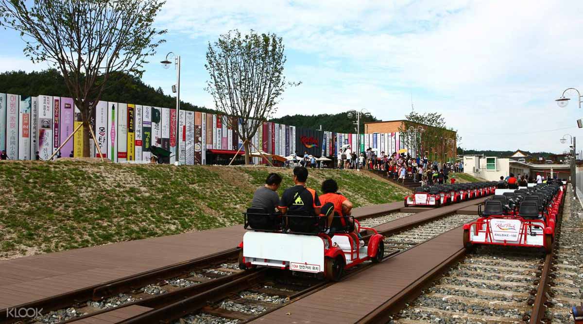 Gangchon Rail Bike - Nami Island