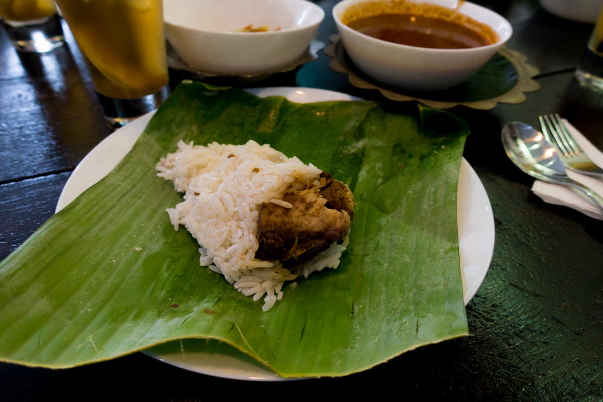 Terengganu Nasi Dagang Close Up