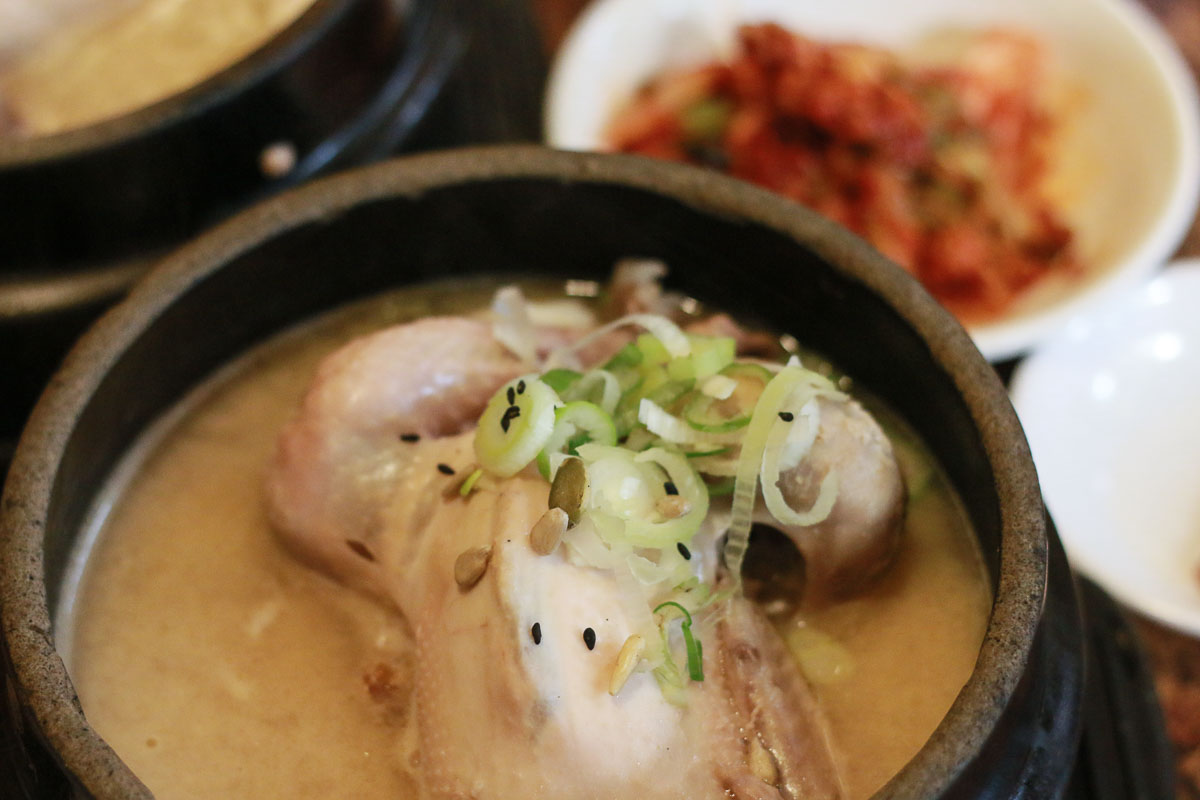 Tosokchon Samgyetang - Korea Itinerary Korail Pass