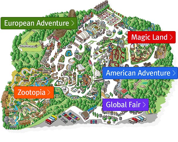 Everland Guide Map - Everland Guide