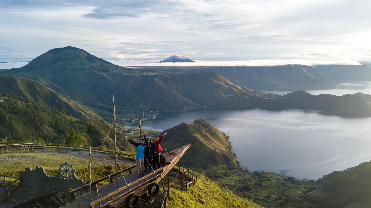 Taman Simalem One Tree Hill - Lake Toba Itinerary