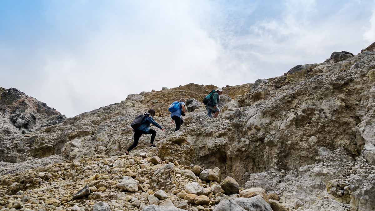 Climbing Gunung Sibayak - Lake Toba Itinerary