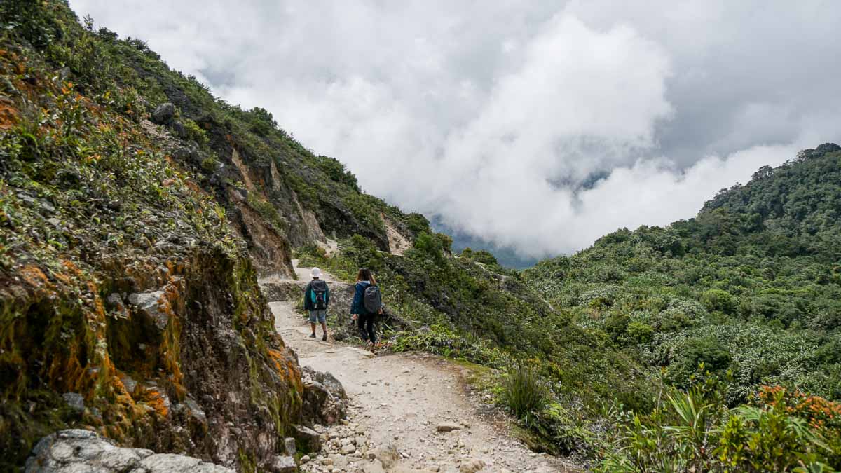 Climbing up Gunung Sibayak - Lake Toba Itinerary