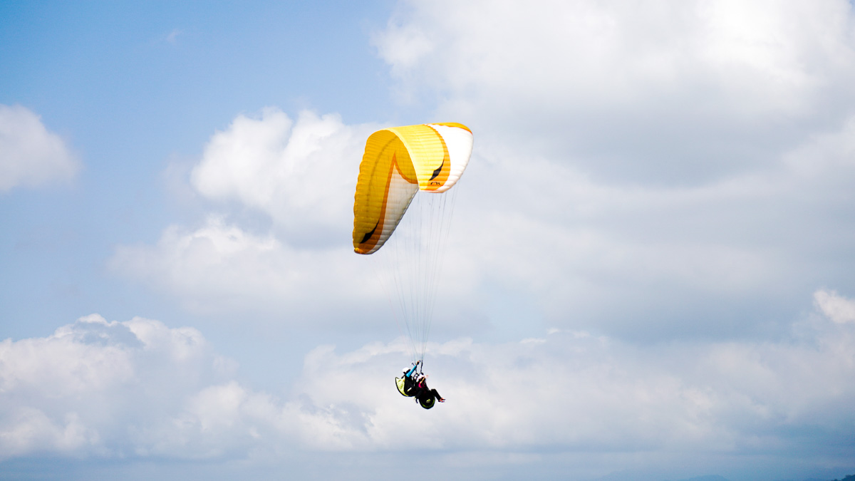 puli paragliding - THSR Taiwan Itinerary