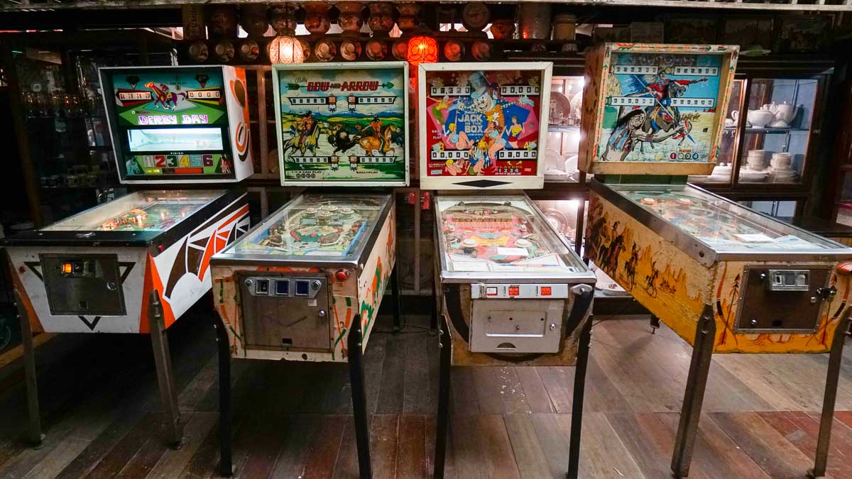 Ban Mai Chay Nam Pinball Machines - Things to do in Khao Yai
