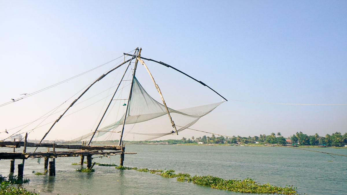 Chinese Fishing Nets Kochi - Kerala Itinerary