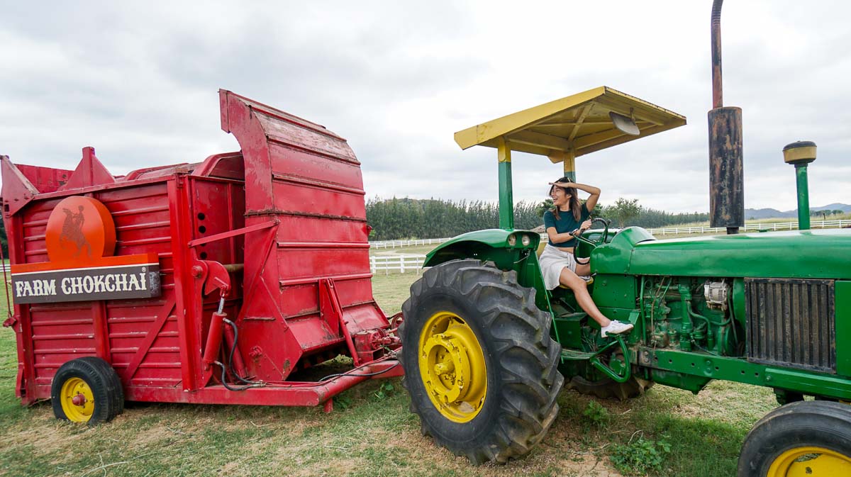 Farm Chokchai Tractor - Khao Yai Itinerary