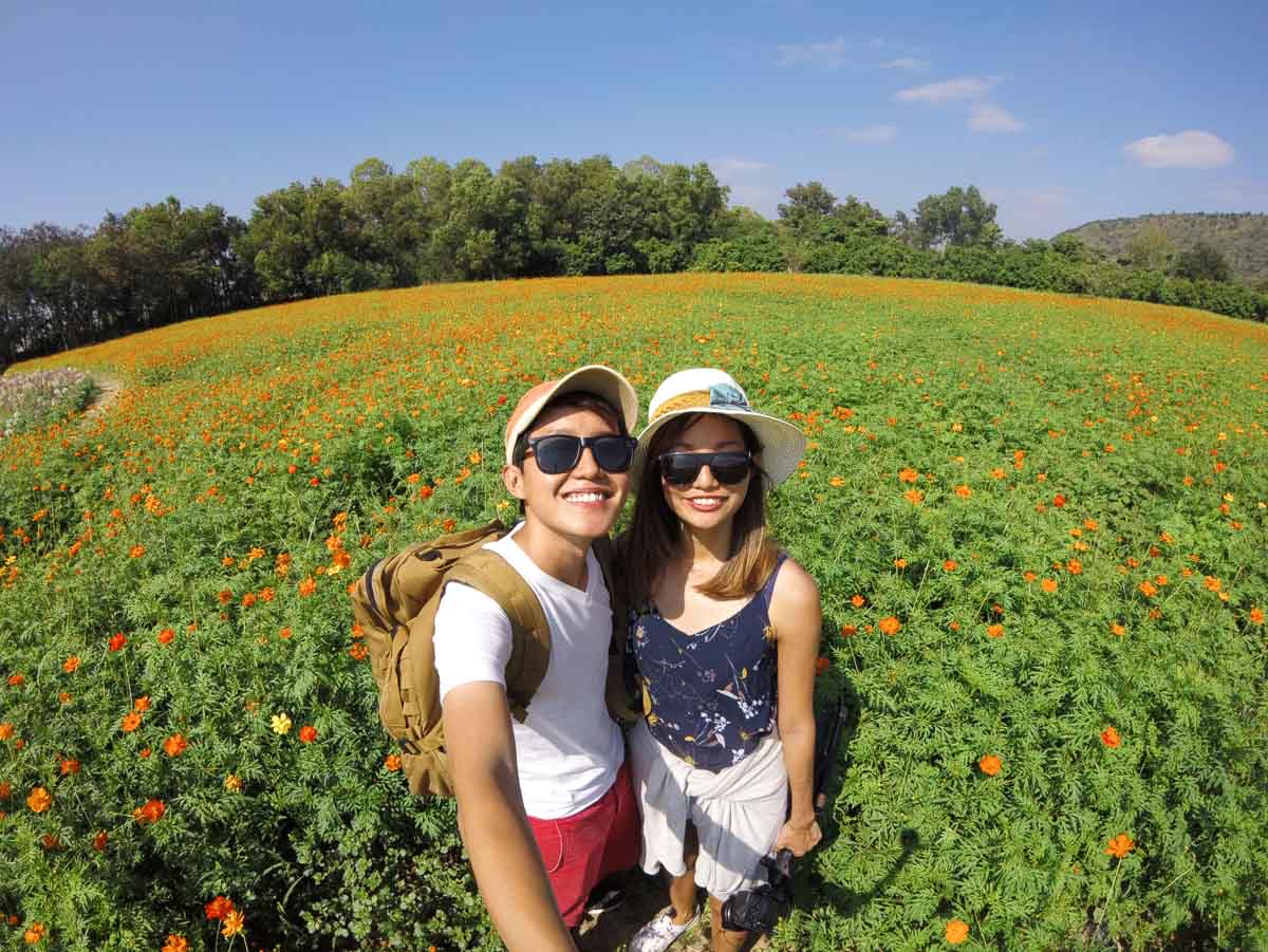 Jim Thompson Farm Flower Field- Khao Yai Itinerary