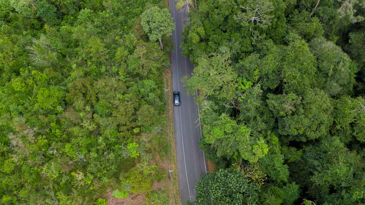 Khao Yai National Park Aeriel View - Khao Yai Itinerary