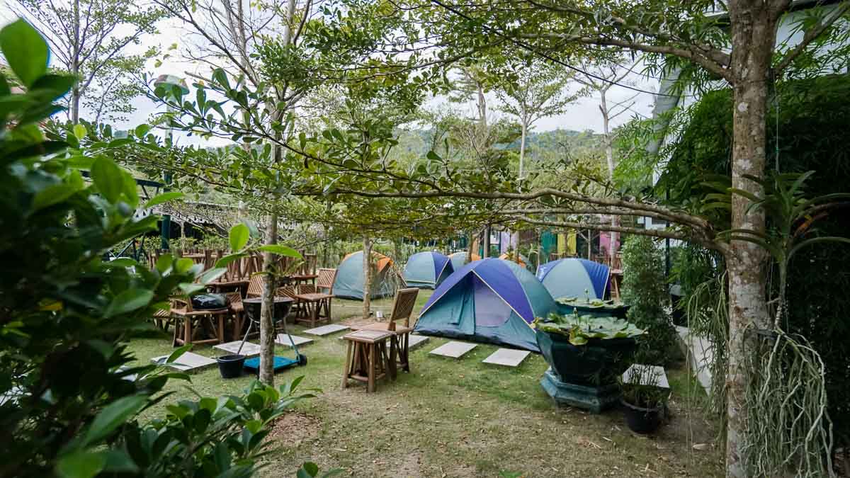 Khao Yai the kids adventure tents - Khao Yai Itinerary