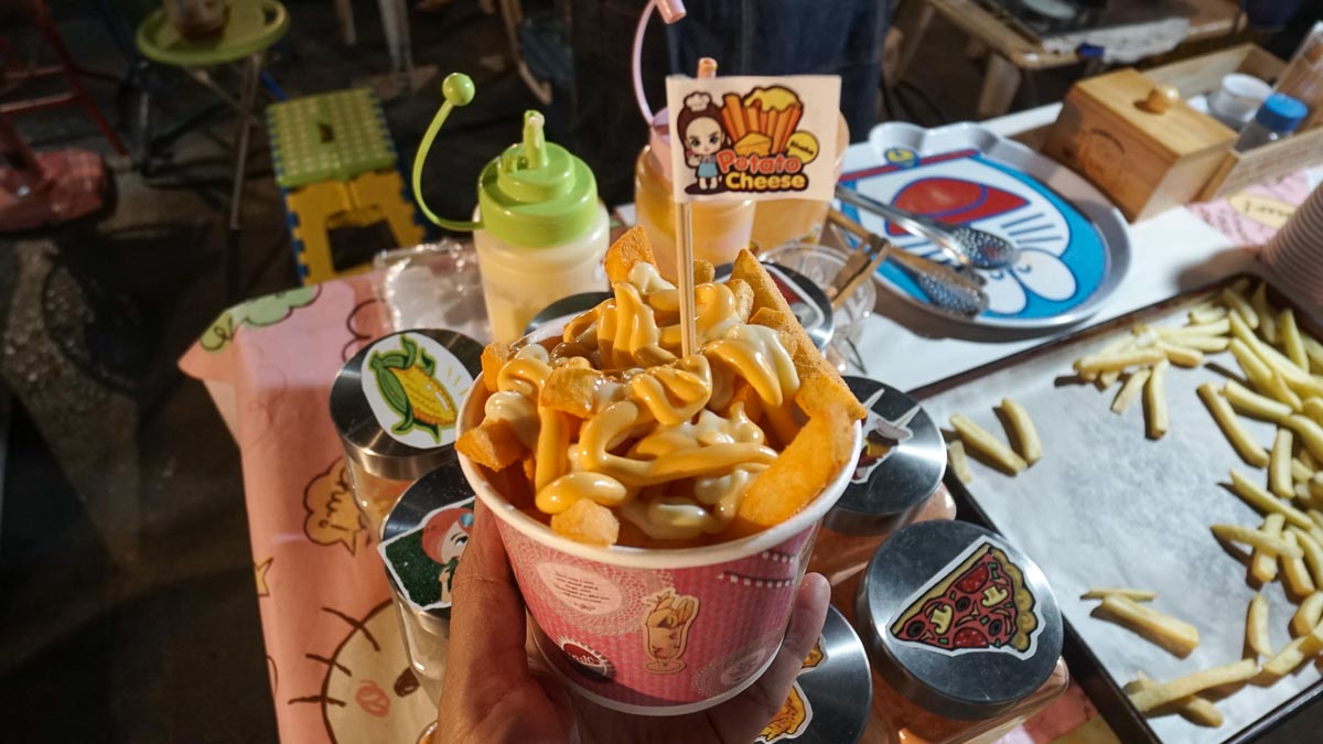 Pak Chong Night Market Fries - Khao Yai Itinerary