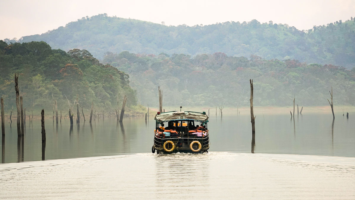 Periyar National Park Boating - Kerala Itinerary