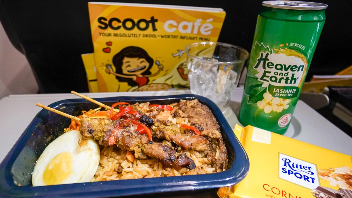 Scoot Meal Signature Nasi Goreng with Chicken Satay H - Kerala Itinerary