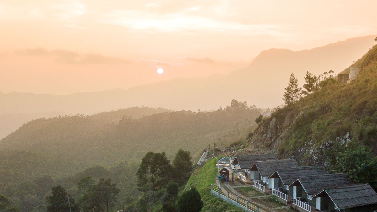 Sunset by spice trails munnar - kerala itinerary