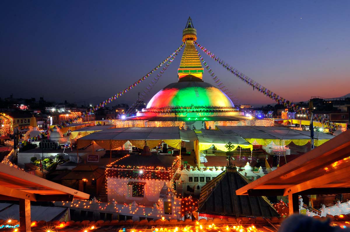 Nepal Night View - Visas Every Singaporean Wants