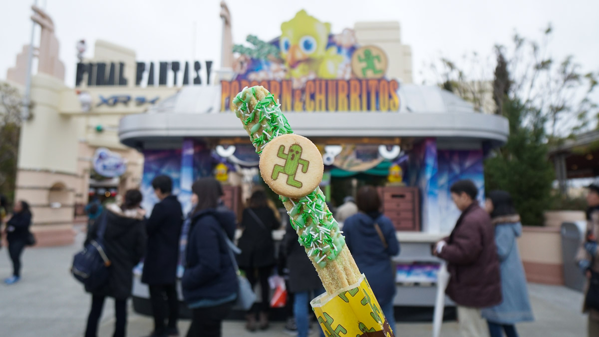 Cactuar Churros - Universal Cool Japan 2018