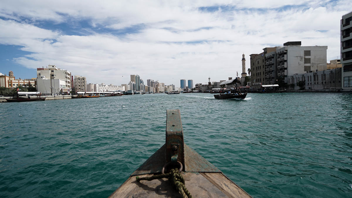 Boat Ride Across Dubai Creek - Dubai itinerary