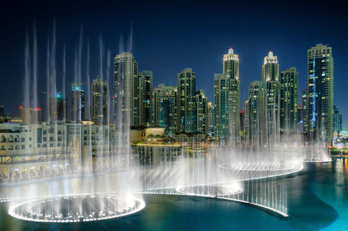 Dubai Fountain - Dubai Itinerary