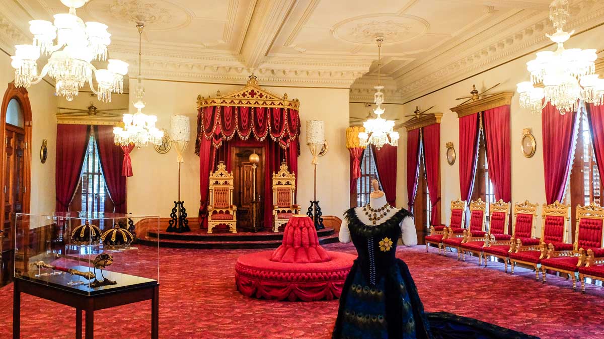 Inside iolani Palace - Things to do in Honolulu